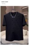 2024 European and American men's new summer trendy brand printed casual short-sleeved youth fashion round neck versatile half-sleeved T-shirt